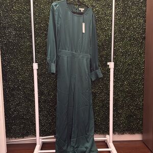 Forest green jumpsuit Seize L